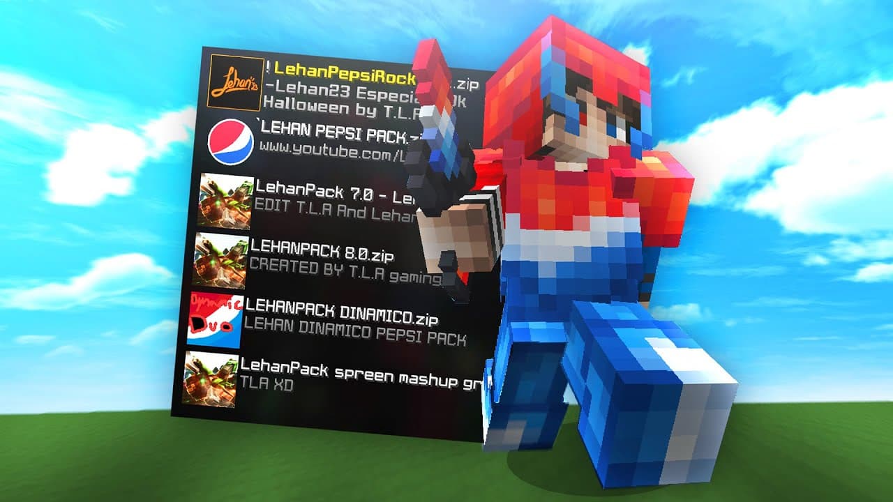 Pepsi Pack Dinamico  [16x- 32x] resource pack preview