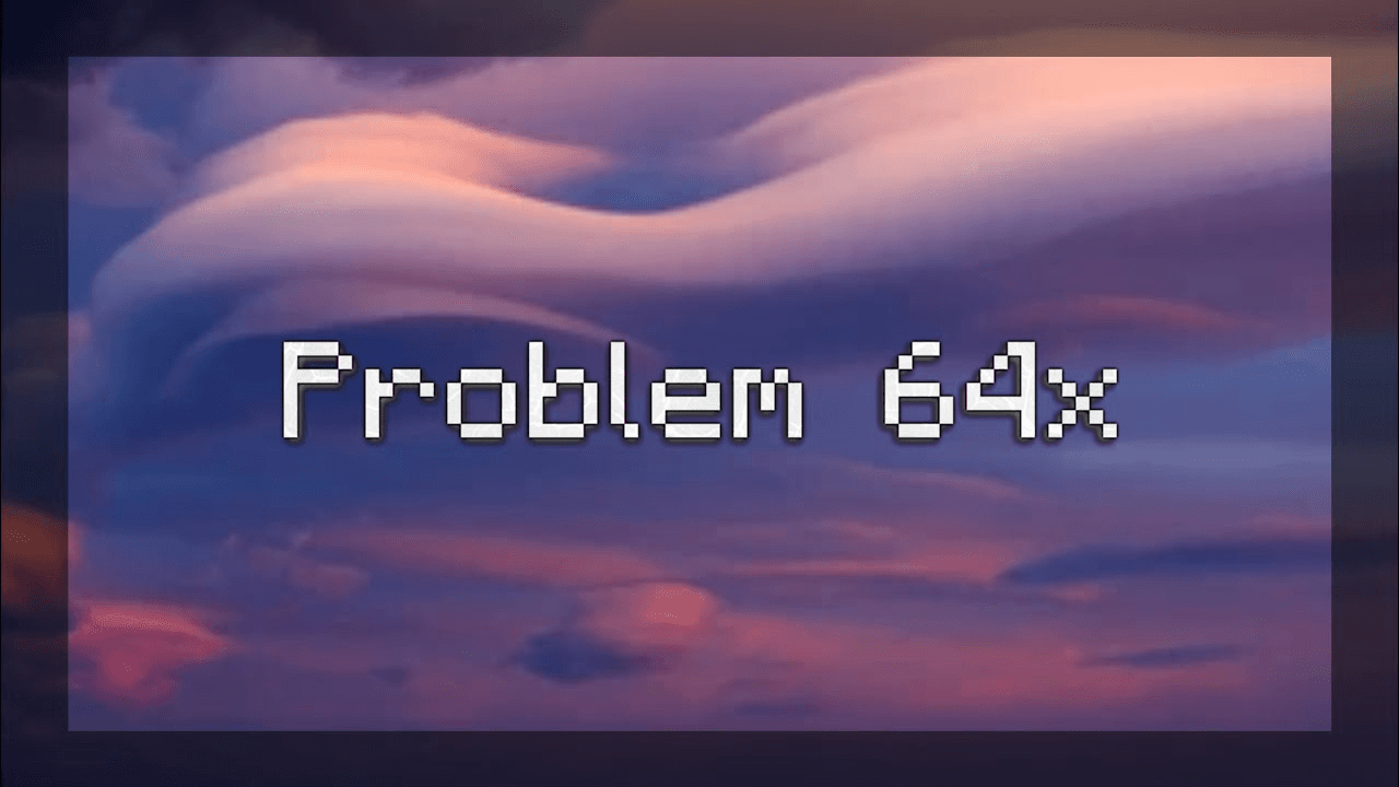 Problem 64x resource pack preview