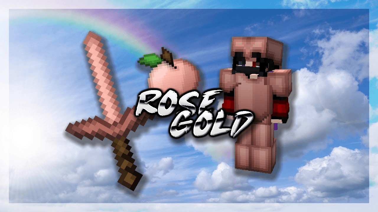 Rose Gold resource pack preview