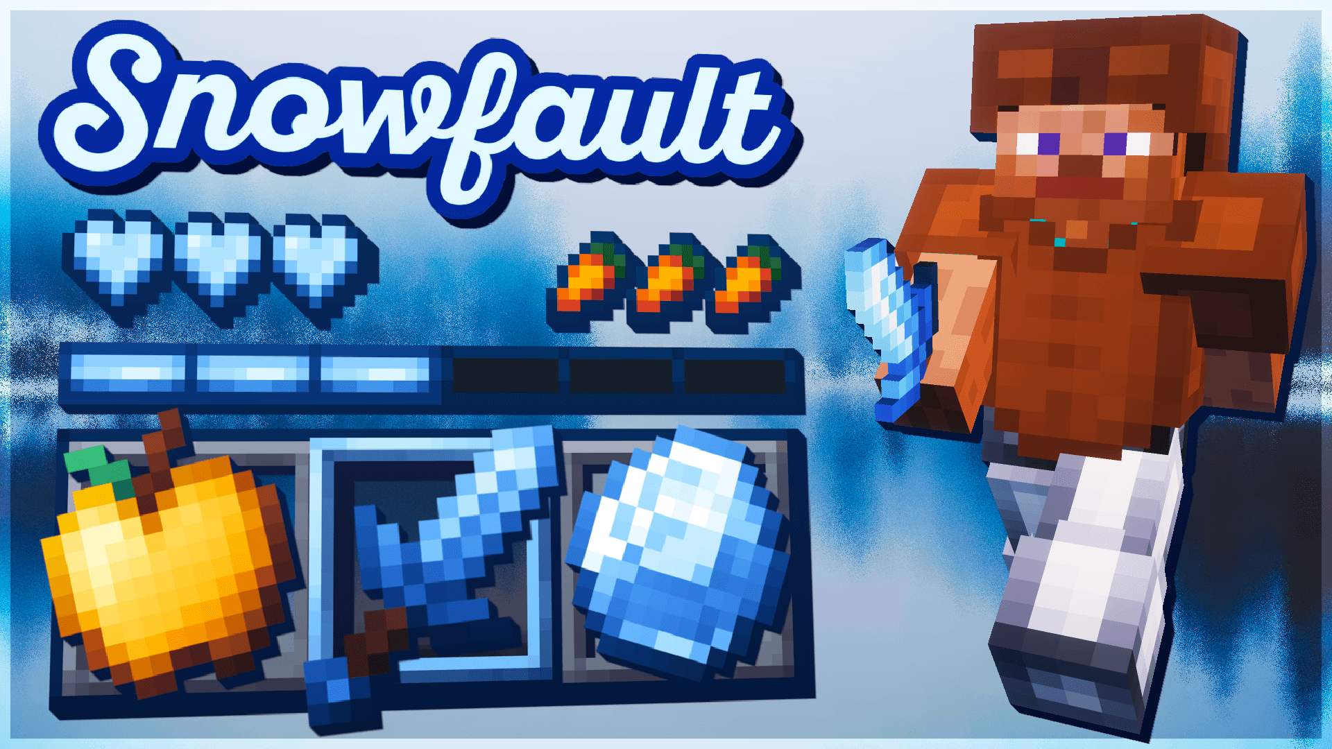 Snowfault 16x resource pack preview